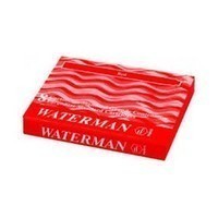 Картриджи для перьевых ручек Waterman красные 52 004