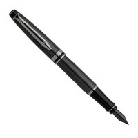 Перьевая ручка Waterman Metallic Black Lacquer RT FP F 10 046
