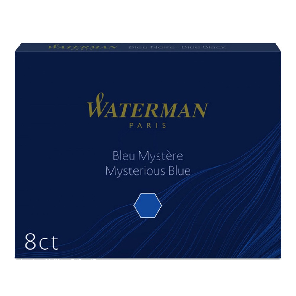 Картриджи Waterman синие 8 шт 52 007