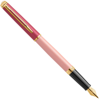Перьевая ручка Waterman HEMISPHERE Colour Blocking Pink GT FP F 12 581