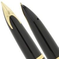 Перьевая ручка WATERMAN DeLuxe Black Silver 11 200