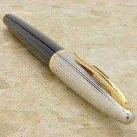 Перьевая ручка WATERMAN DeLuxe Black Silver 11 200