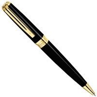 Шариковая ручка Waterman Exception Slim Black GT 21 028